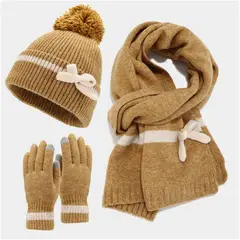 TIOZONEY - Pack Gorro Bufanda y Guantes