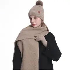 TIOZONEY - Pack Gorro Bufanda y Guantes