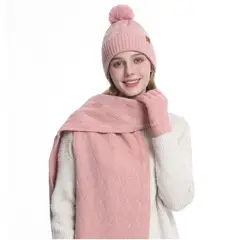 TIOZONEY - Pack Gorro Bufanda y Guantes
