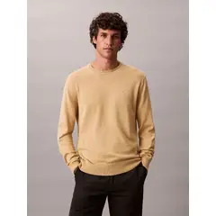CALVIN KLEIN - SWEATER LS SUPIMA COTTON CREW 14GG CK