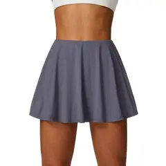 TIOZONEY - Faldas atléticas para tenis y golf - Gris
