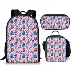 TIOZONEY - Juego de mochila escolar Kpop Las Guerreras K-pop Huntrix Cazadoras de demonios