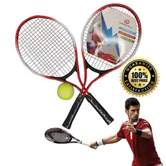 GENERICO - Set De 2 Raquetas De Tenis con Pelota