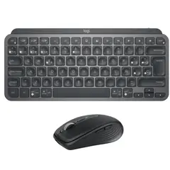 LOGITECH - TECLADO MX KEYS MINI Y MOUSE ANYWHERE 3S BLANCO
