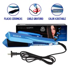 OEM - Plancha de Cabello Cerámica Ajustable Hasta 470°F Rozia