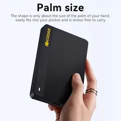 KODAK - Disco duro externo portátil HDD P160 5Gbps USB3.0, 500G capacidad para PS4XboxPC