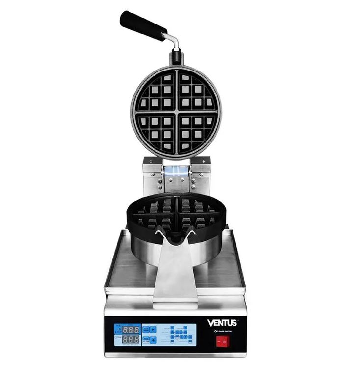 Waflera Eléctrica VWE-1 Semi Industrial de 4 Waffles - Acero Inoxidable