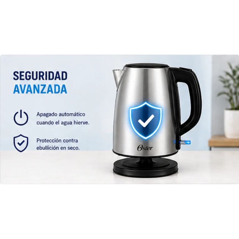 Hervidor Eléctrico BVSTKT673SS 1.7L Acero Inoxidable 2200W B