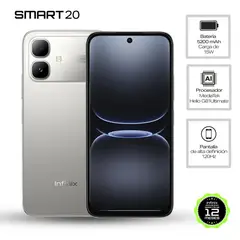 INFINIX - Smart 20 4G, 4Gb Ram - 128Gb, Color Titanium