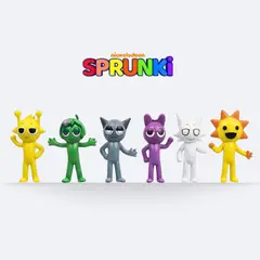 TOYS MASTER - Set de Figuras de Colección Sprunki x6 - M01