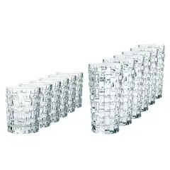 NACHTMANN - Vasos Tumbler y Long Drink Bossa Nova (Set x12)