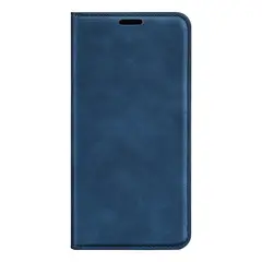 GENERICO - Funda Case para Realme C11 Flip Cover Azul