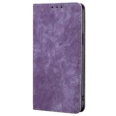 GENERICO - Funda Case para Realme C11 Flip Cover Lila