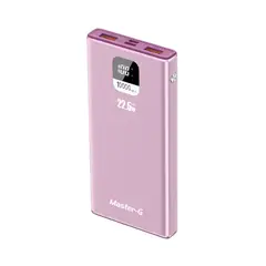 MASTER G - Power Bank 10000mAh Carga Rápida 22.5W Rosado UCP10PPD