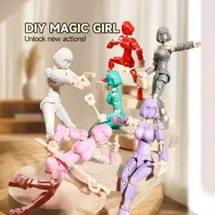 GENERICO - FIGURA FEMENINA DE BATALLA ARTICULADA Y ARMABLE