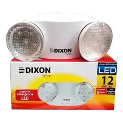 DIXON - Luz de emergencia 12 LED SMD 6 horas