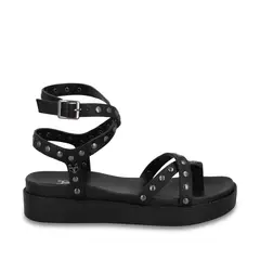 Gotta - Sandalia Plataforma Negra Mujer 64170