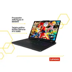 LENOVO - Laptop Legion Pro 5 16ADR10 Ryzen 9 RTX 5060 32GB 1TB SSD 16" WQXGA 240Hz