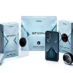 INFINIX - GT50 PRO 5G 256GB 12+12GB KIT GAMER BLACK