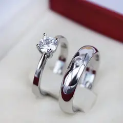 GENERICO - Anillo Para Pareja - Regalo Enamorados ,novios