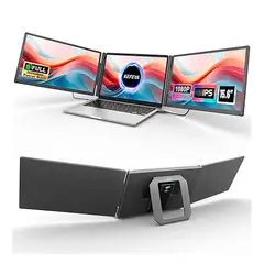 GENERICO - Extensor Dual De Monitor 15.6 Para Portatiles De 13-17 Fhd 1920x1080 Ips Usb-CHdmi