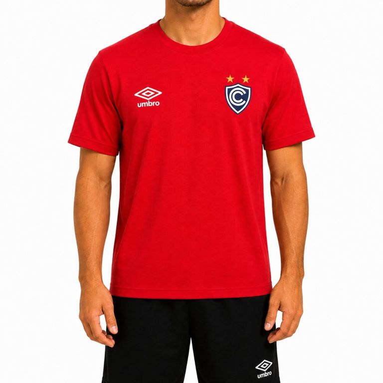 Polo Hombre Básico Cienciano Rojo v1