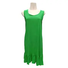 SHEY DI - Vestido Shey.Di bobo verde corto