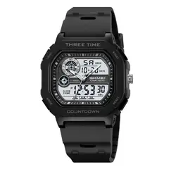 Skmei - Reloj Space Hombre Ana-Digi Deportivo 3 Zonas Multifunción 2641
