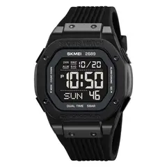 Skmei - Reloj Enduro Hombre Digital Deportivo 2 Zonas Multifunción 2689