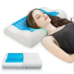 GENERICO - Almohada Viscoelastica Cervical de Gel. Ortopedico