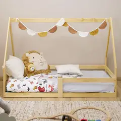 MOVENDA - Cama Montessori de Madera Tamia Plaza y Media