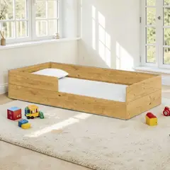MOVENDA - Cama Montessori de Madera Runi Plaza y Media