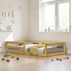 MOVENDA - Cama Montessori de Madera Inti Plaza y Media