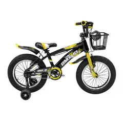GENERICO - Bicicleta BMX Aro 16 para Niños Amarilla