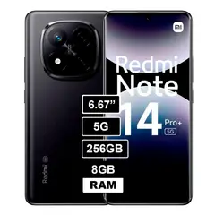 XIAOMI - REDMI NOTE 14 PRO PLUS 5G 8RAM 256GB NEGRO