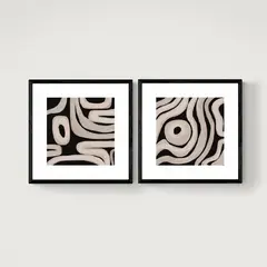 DECO DESIGN - SET WAYS X 2 PCS - 50X50CM