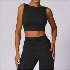 TIOZONEY - Peto deportivo Mujer-Negro