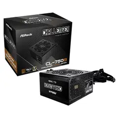 ASROCK - Fuente de poder CL-750B 750 W 80 PLUS Bronze ATX