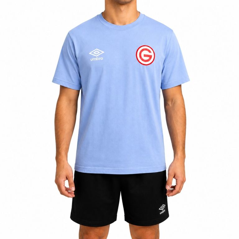 Polo Hombre Básico Celeste v4