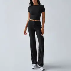 TIOZONEY - Conjunto deportivo para mujer-Nergo
