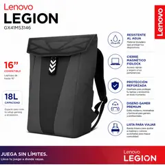 LENOVO - Mochila LEGION GAMING 16 BACKPACK GB400