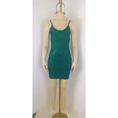 SHEY DI - Vestido Shey.Di fiesta brillos corto