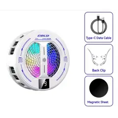 GENERICO - VENTILADOR GAMER PARA CELULAR O TABLET