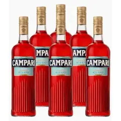 CAMPARI - Licor Bitter Botella 750ml - 6 UND