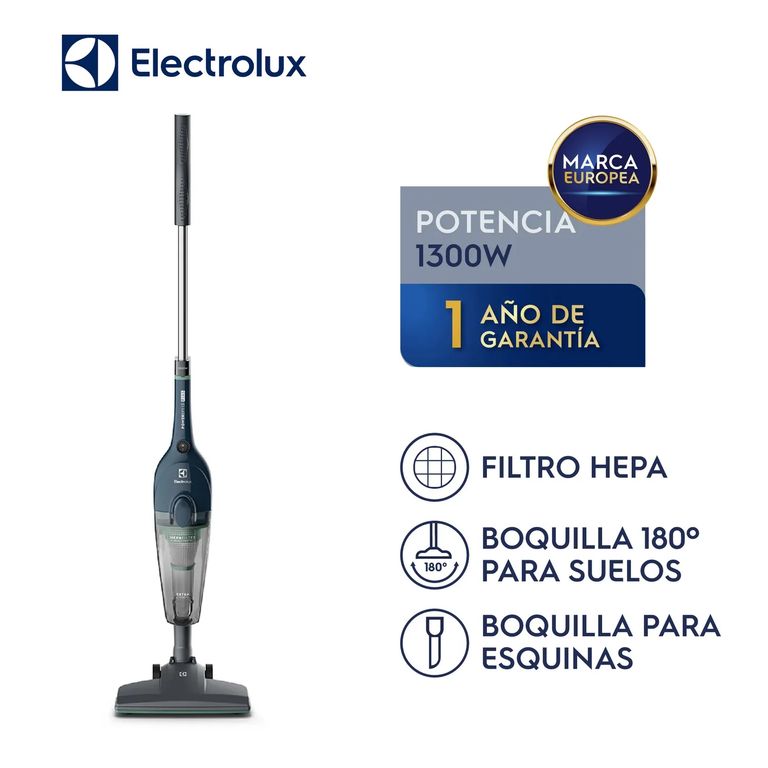 Aspiradora Vertical STK14 1450W 2 en 1 sin Bolsa con Filtro HEPA
