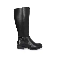ADV - Bota Alta Jodhpur Casual DAVI-2604 Negro Sintetico Ann D Vian