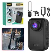 SEISA - Mini Camara Deportiva Portátil 1080P Body Cam Corporal HDR Gran Angular 130 Grados