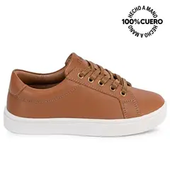 RABBIT - Zapatilla Casual Informal ALEX-2619 Marron Cuero