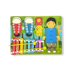 TOYS MASTER - Xilófono con Rompecabezas + Pasado