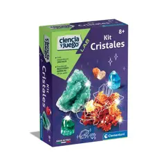 Clementoni - Laboratori -Experimentos seguros y divertidos Kit Cristales